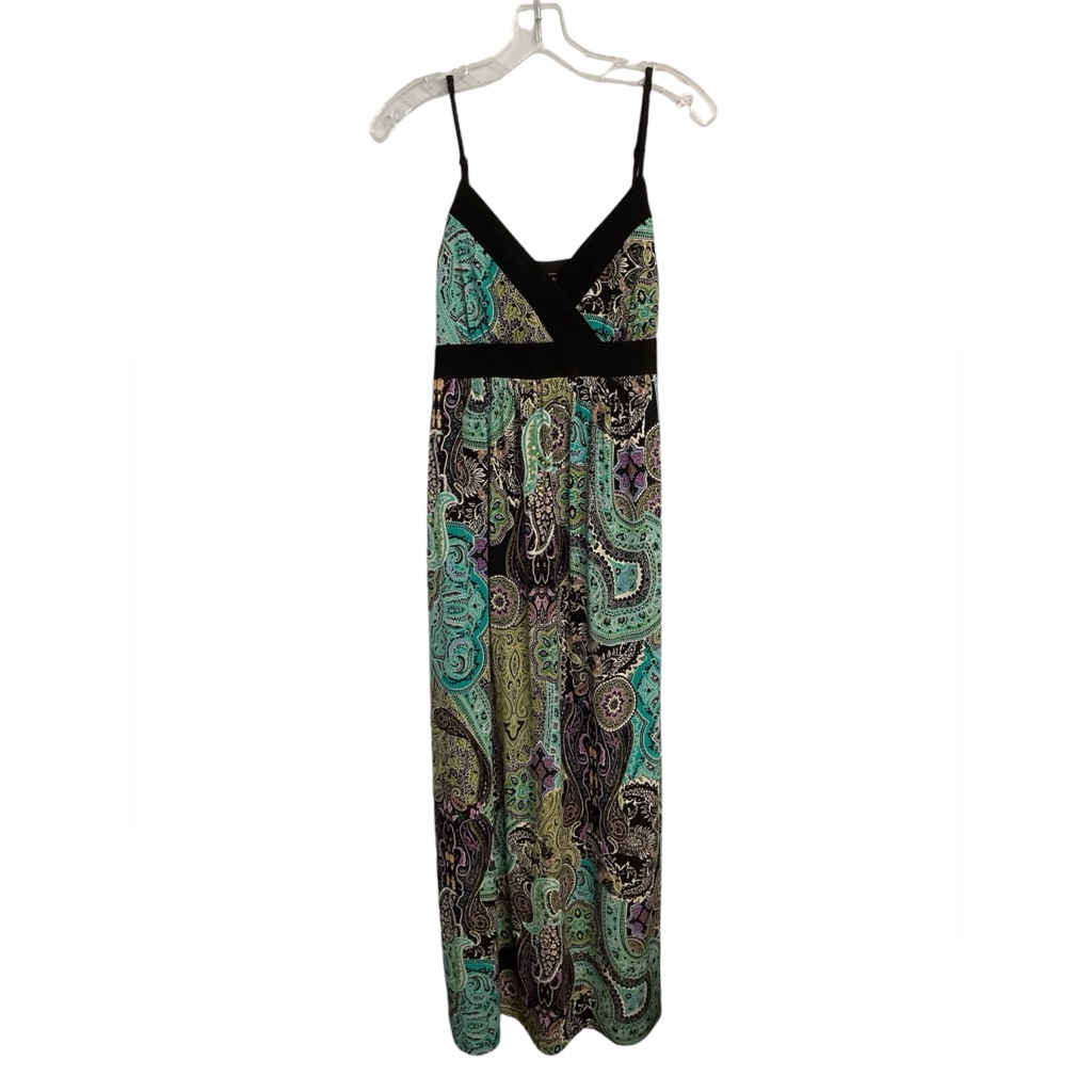 Msk Maxi Dress With Spaghetti Straps Size 14